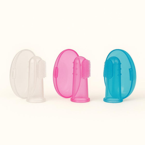 Baby Finger Toothbrush - Teether with Storage box 3m+