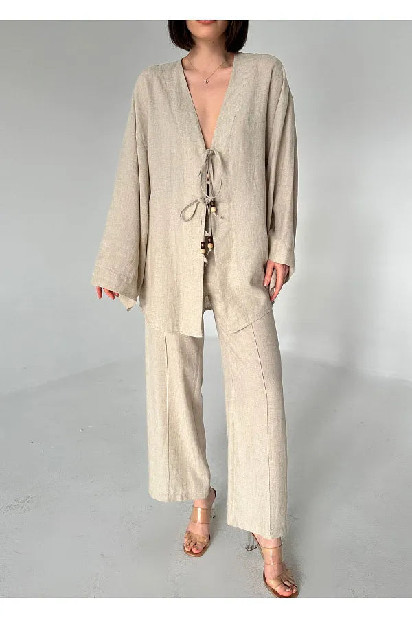 Boho Linen Set