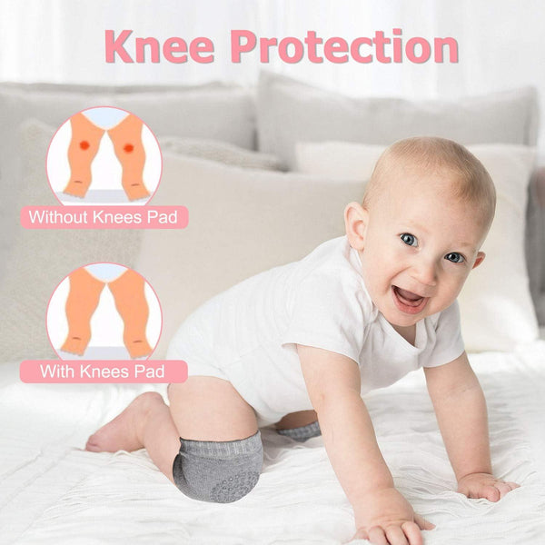 Baby Boy Soft Knee Protector - Anti Slip Crawling - 6 m+