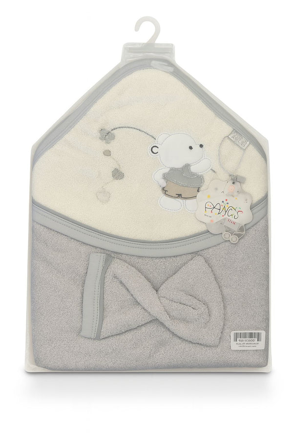 Baby Towel Set - Grey