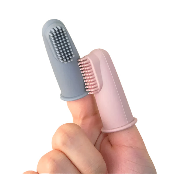 Baby Finger Silicone Toothbrush - Teether 3m+