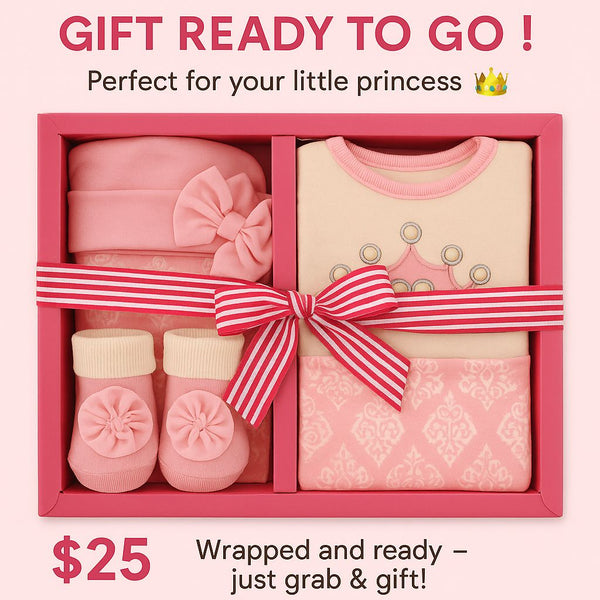 NewBorn Gift Set 4 pcs - Girl cute