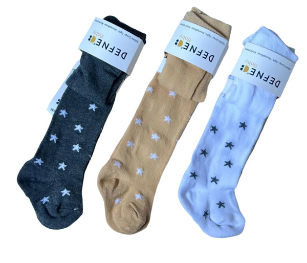 Baby Boy Tights - Stars